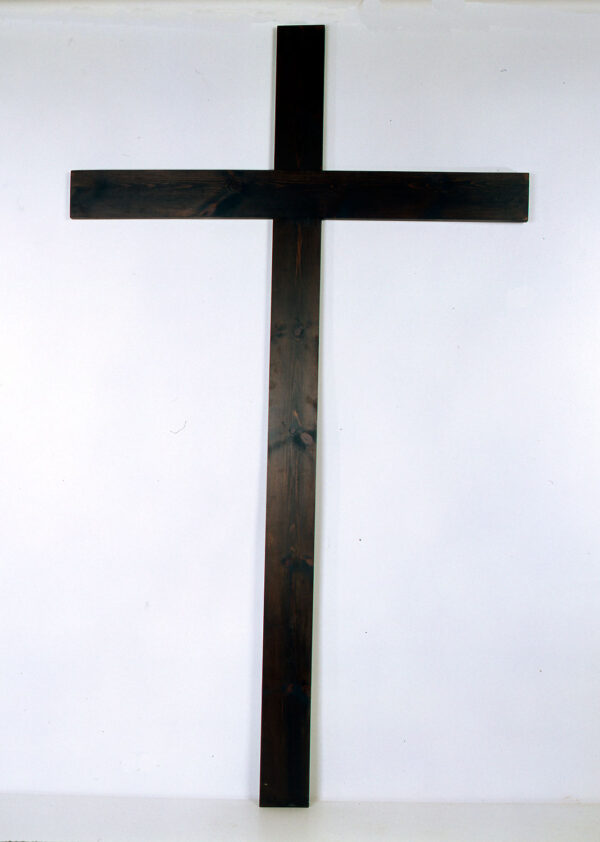 Crucifix, Christ in Agony (Flat Cross)