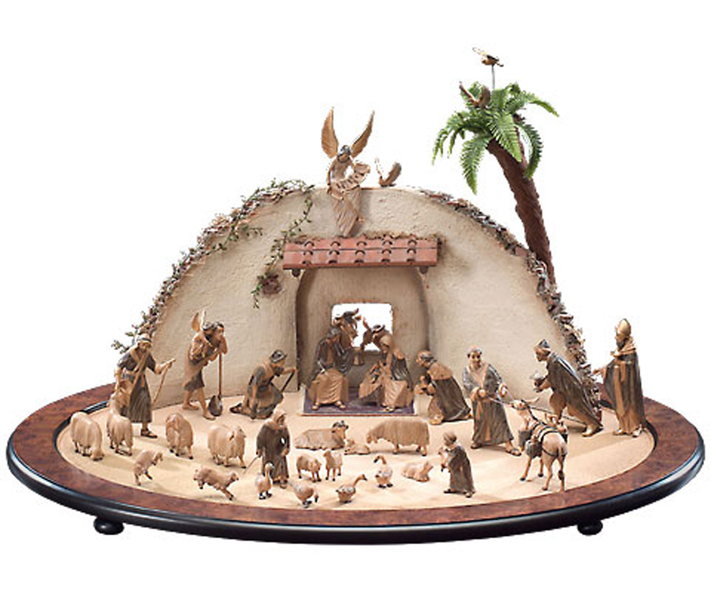 Set de 34 piezas + ruina (Nacimiento Veneciano)