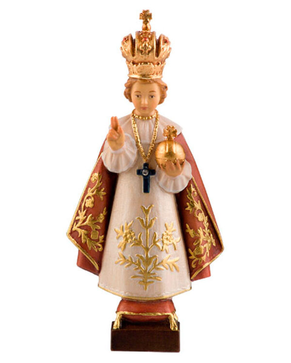Niño Jesus de Praga. (Imagen en madera tallada)-0