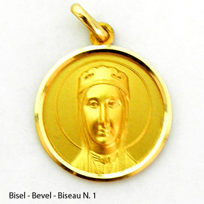 Medalla de Nuestra Señora de Montserrat -Rostro- (Virgen de Montserrat)