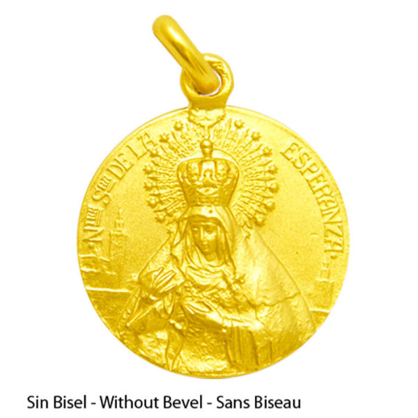 Medalla de Nuestra Señora de la Esperanza (Virgen Macarena)-0