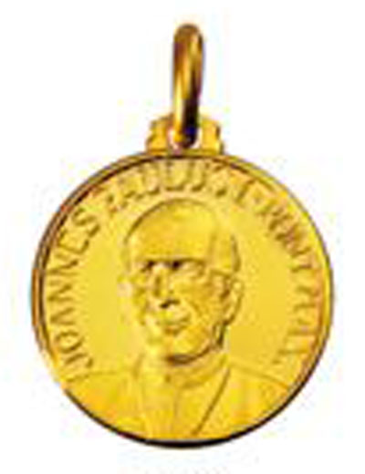 Medalla del Papa Juan Pablo I