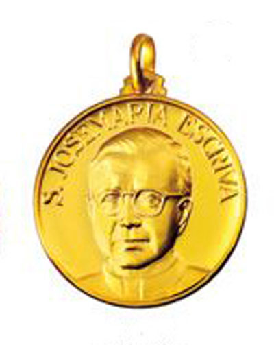 Medalla de San Jose Maria Escriva