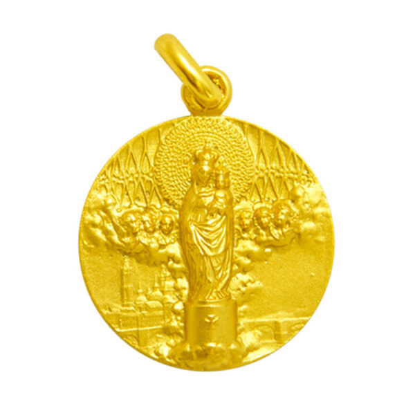 Medalla de Nuestra Señora del Pilar V3 (Virgen del Pilar)-0