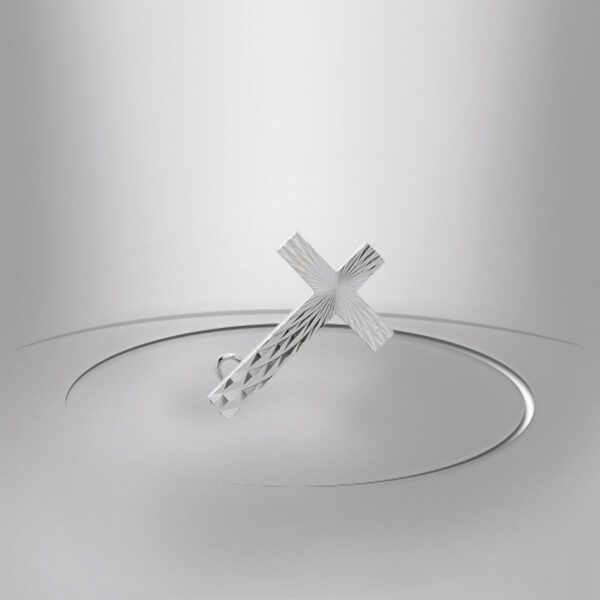 Lapel cross. Metal Pin