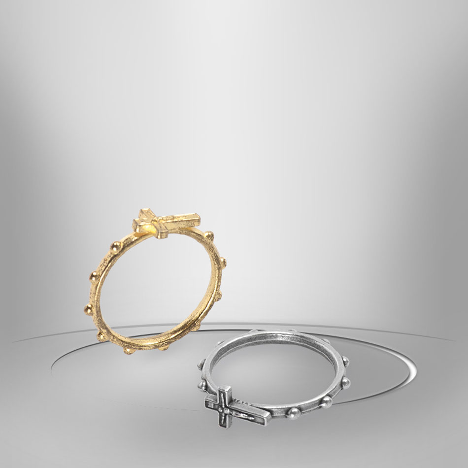 Anillo de Rosario. Metal