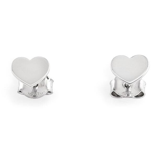 Pendientes Corazones. Plata de ley. AMEN-0