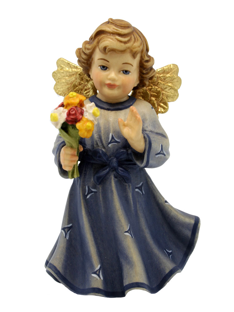 Angel with bouquet