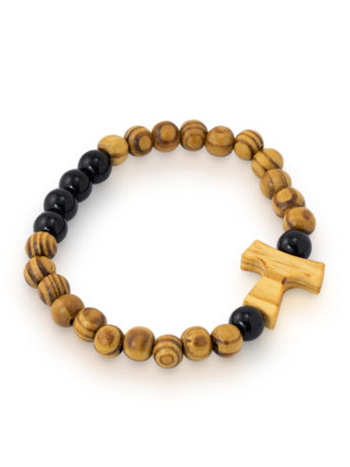 Brazalete cruz Tau. Elástico