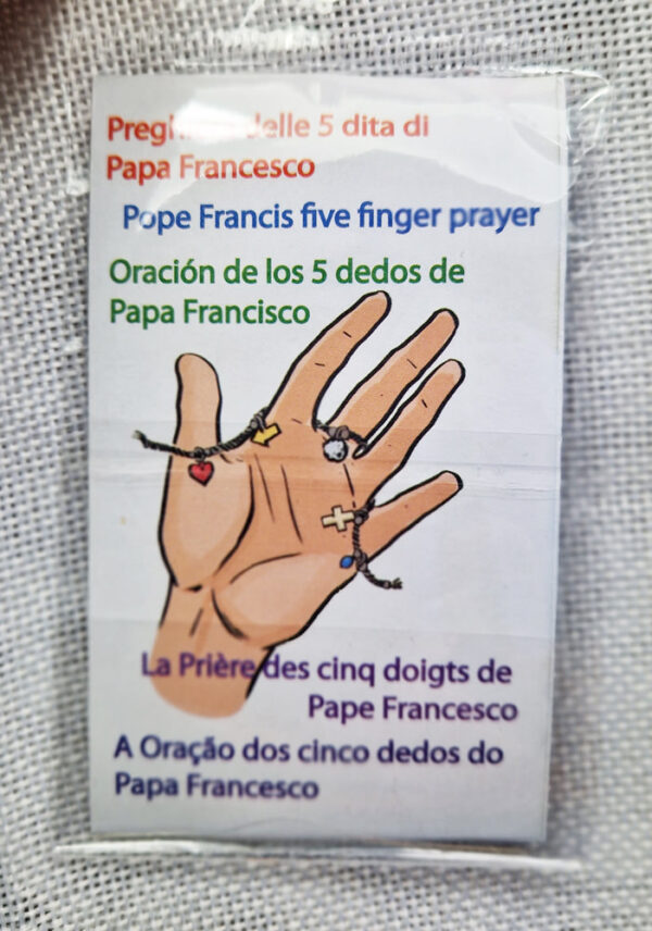 Pulsera oración 5 dedos-121384
