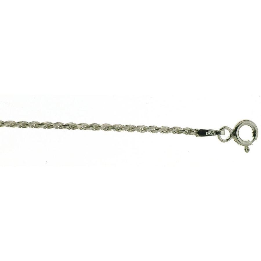 Cadena de plata de Ley modelo 'Cordon'. Grosor 1,30 mm