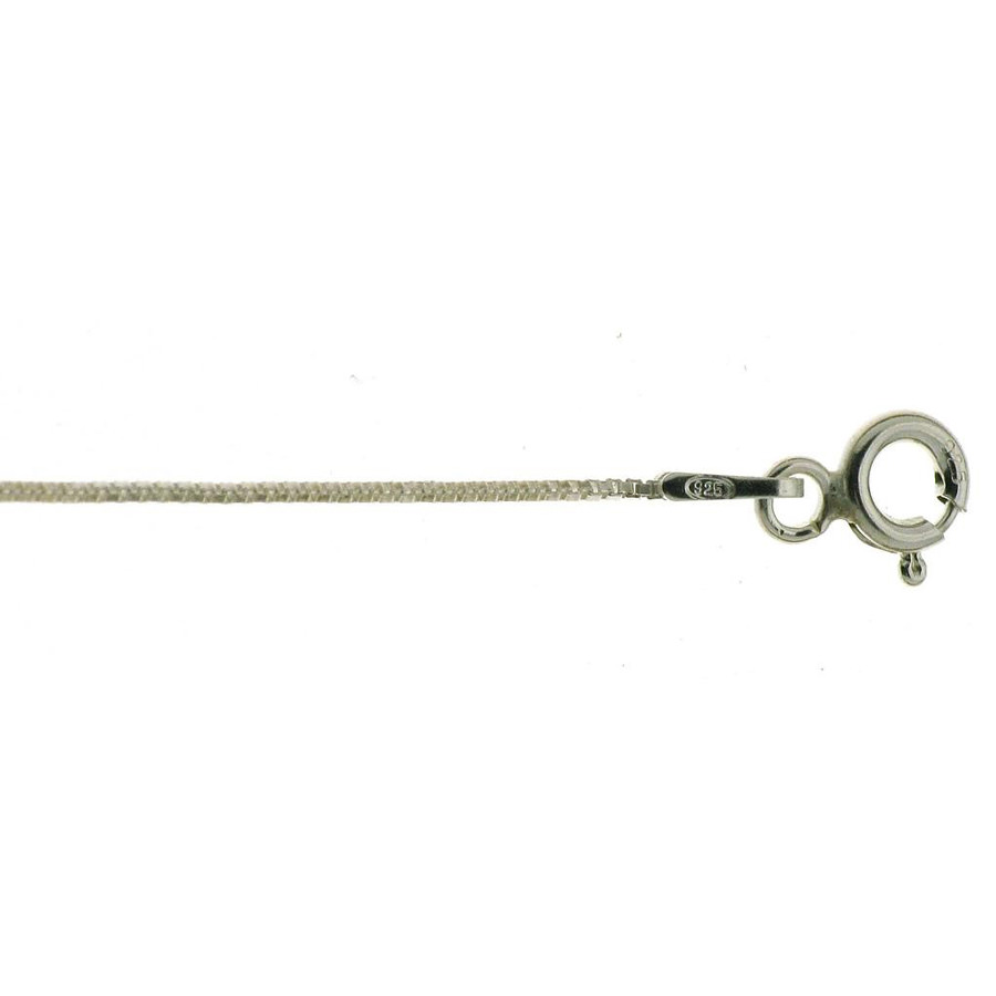 Cadena de plata de Ley modelo 'Venecia'. Grosor 0,75 mm