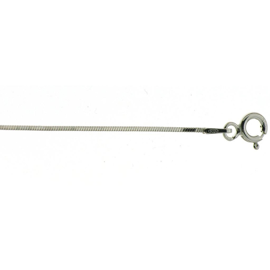 Cadena de plata de Ley modelo 'Cola'. Grosor 0,70 mm