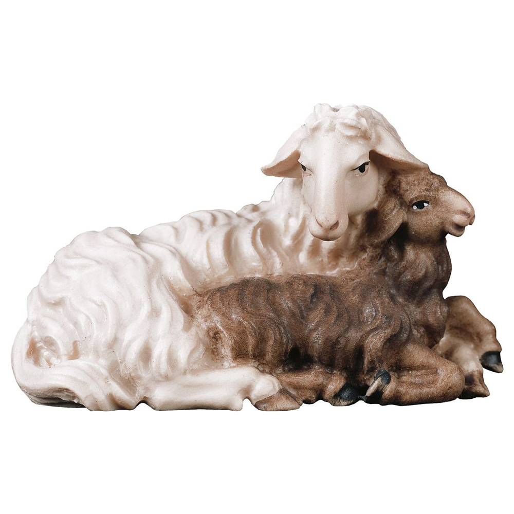 Ewe with lamb (Casales Nativity)