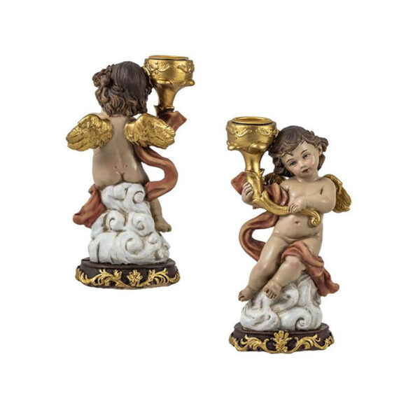 Couple of worshiping angels
