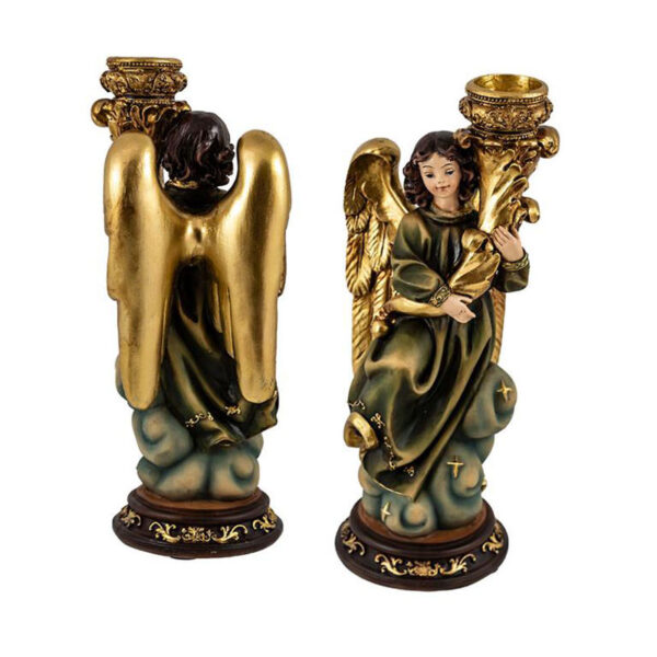 Couple of worshiping angels