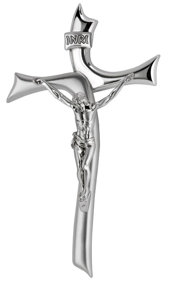 Crucifijo. Baño de plata