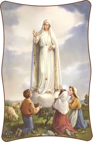 Our Lady of Fatima canvas
