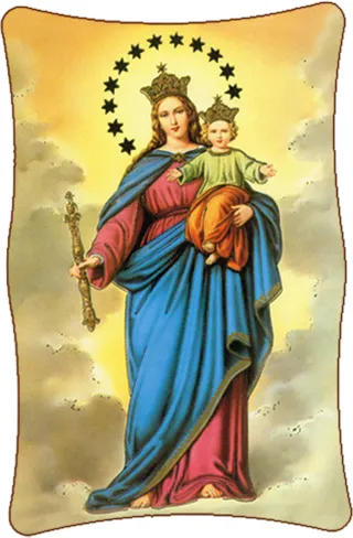 Our Lady of Mary Help of Christians canvas