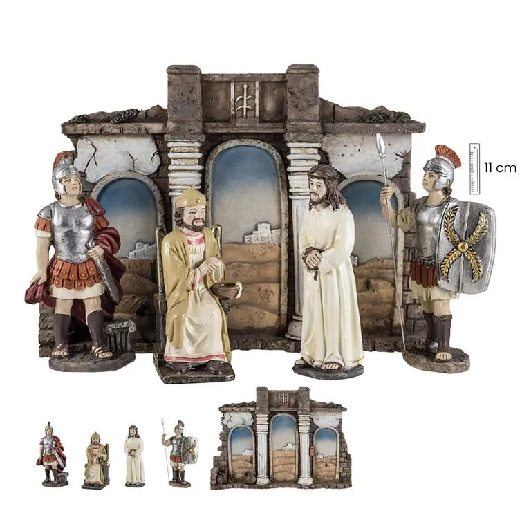 Juicio de Herodes (Set de 5 piezas)