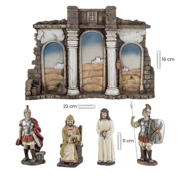 Jesus at Herod's court (5-piece set)