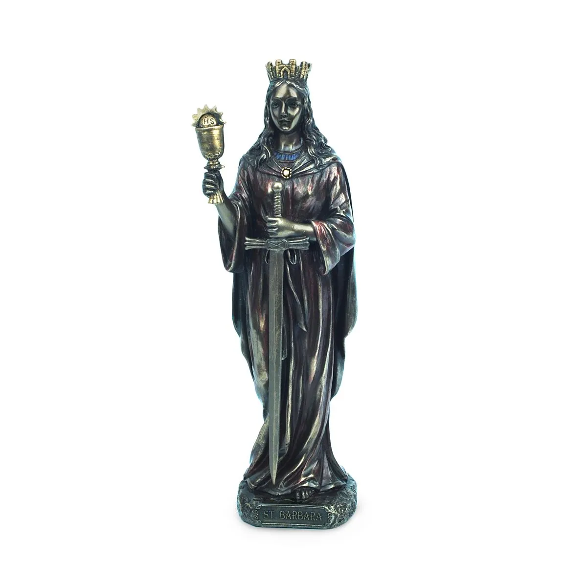 Santa Barbara. Acabado bronce