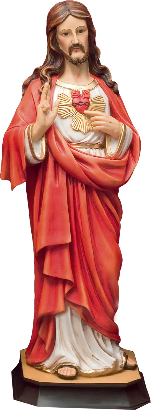 Sagrado Corazón de Jesús. Varias medidas.
