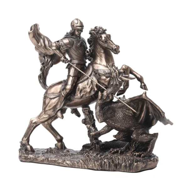 San Jorge. Acabado bronce