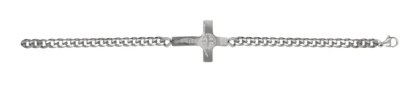 Pulsera San Benito. Acero.