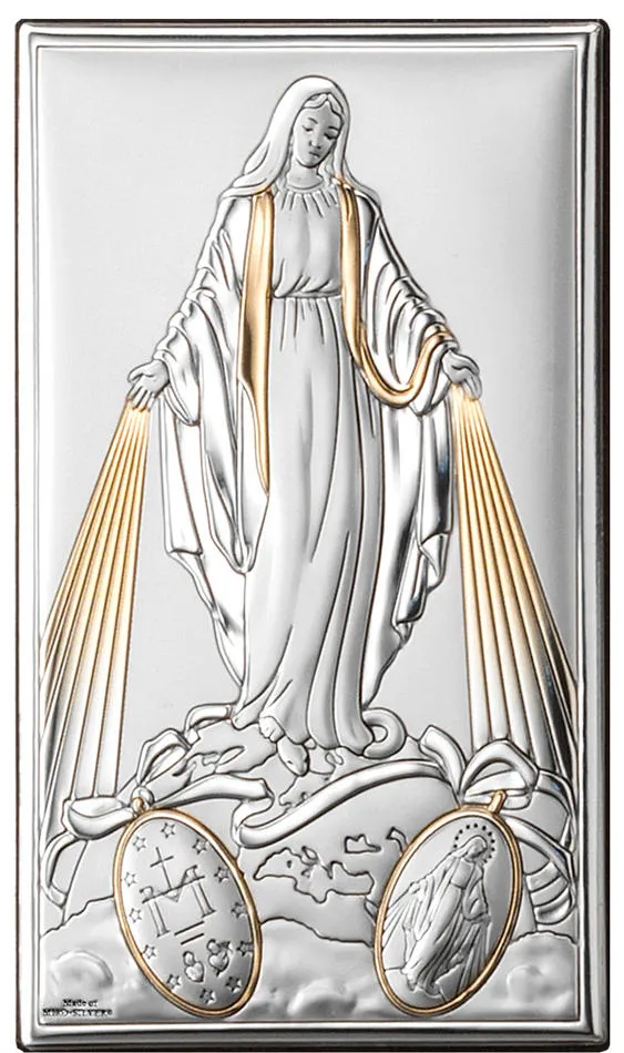 Retablo de la Virgen Milagrosa. Bicolor