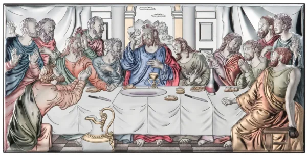 Retablo de la Ultima Cena. Color