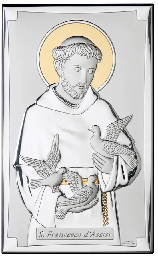 Retablo de San Francisco de Asis. Bicolor