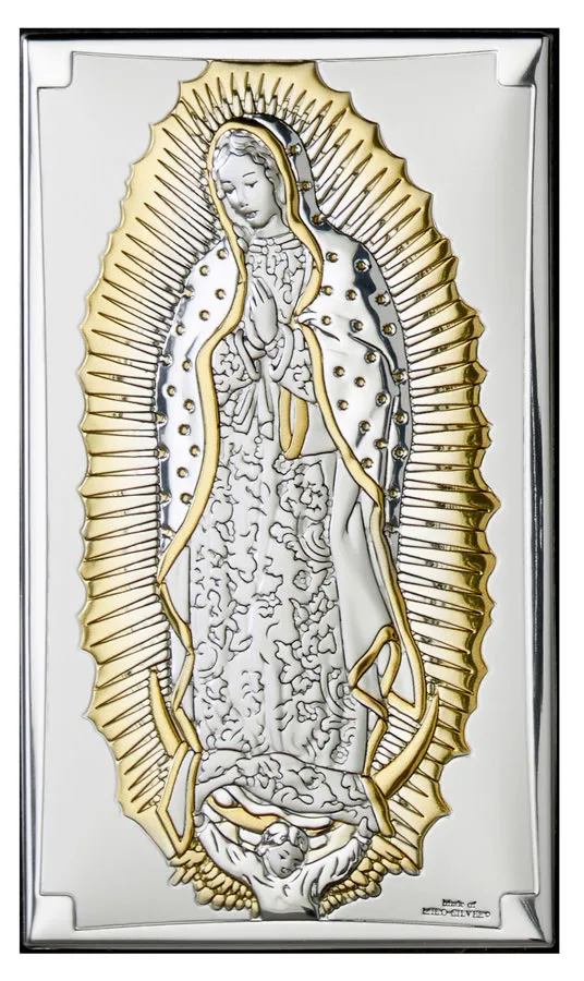 Retablo de la Virgen de Guadalupe. Bicolor