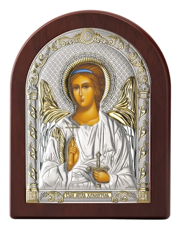 Icono de San Miguel. Bicolor