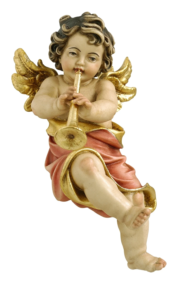 Angel con trompeta, para colgar