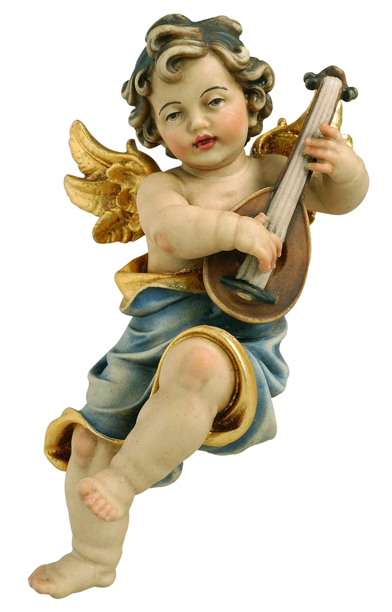 Angel con mandolina, para colgar