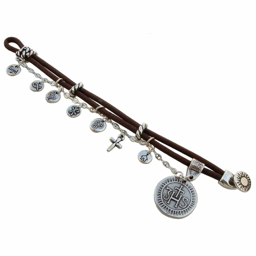 Pulsera JHS, cordón. Varias medidas.