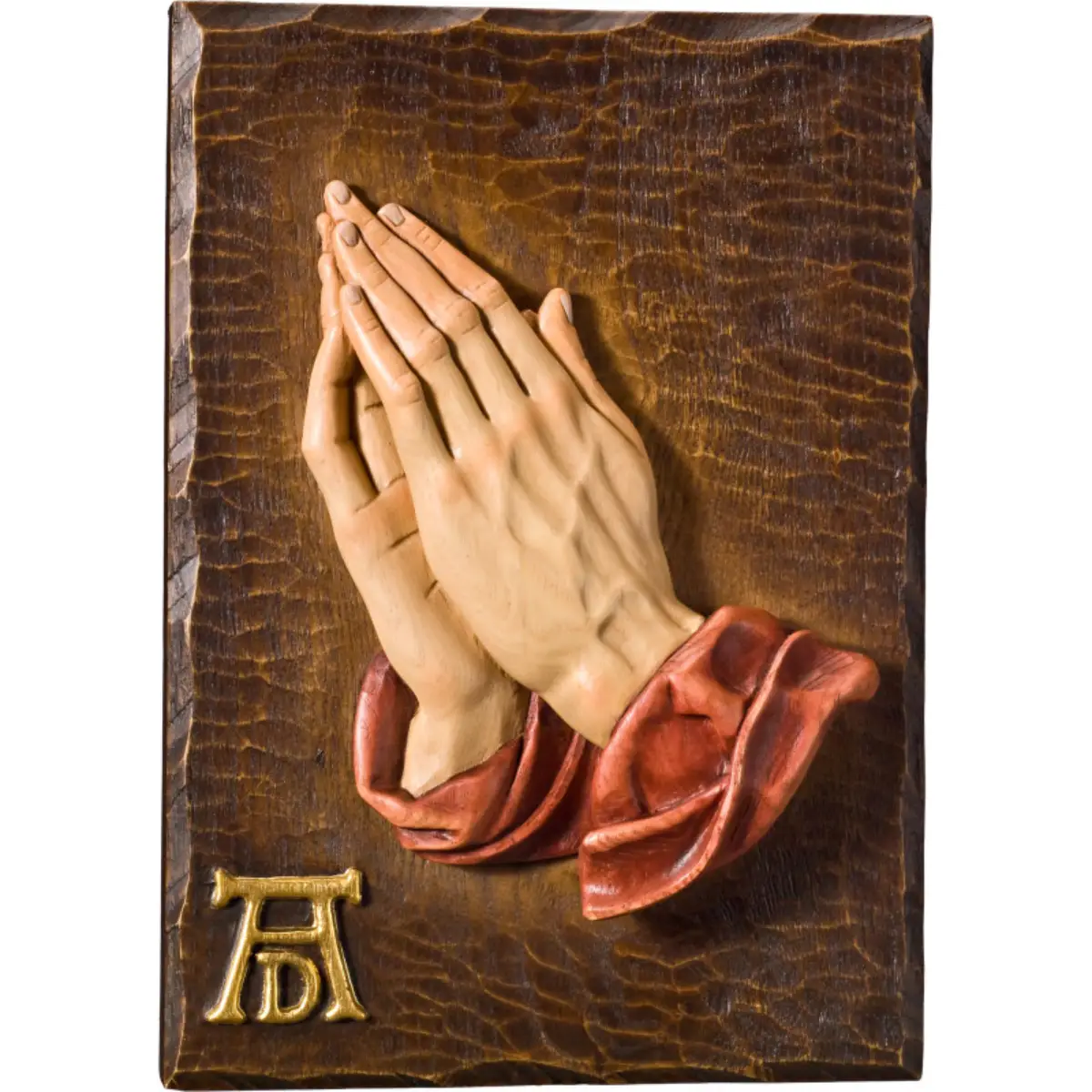 Relieve Manos en oración (Durero)