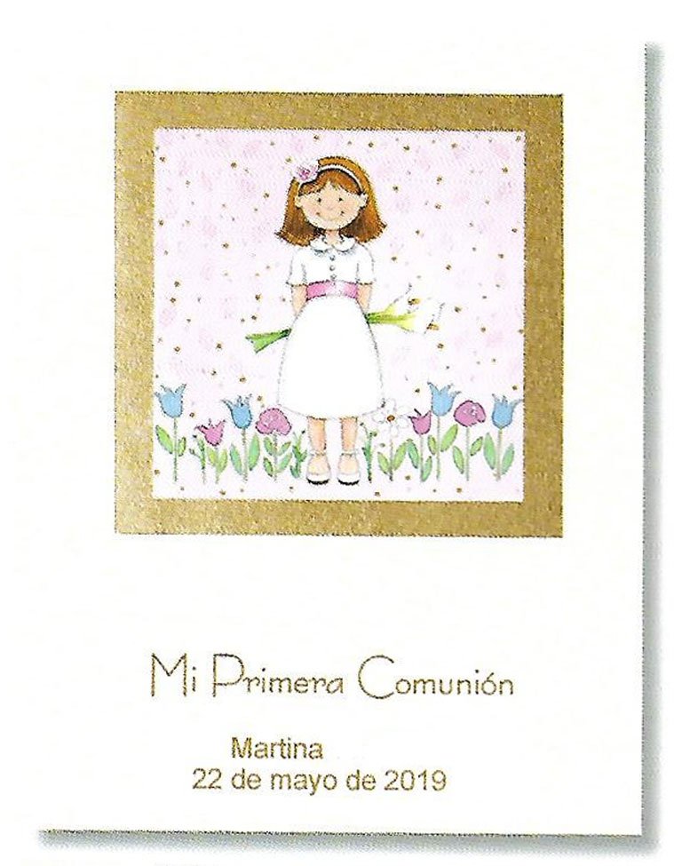 First Communion book for girl