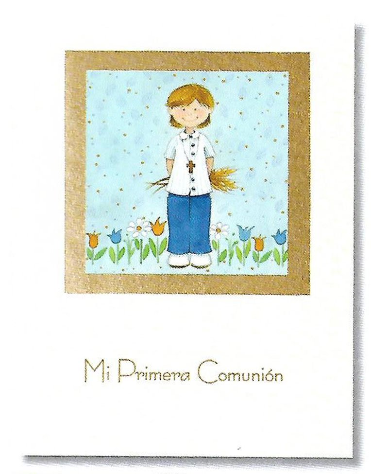 First Communion book for boy