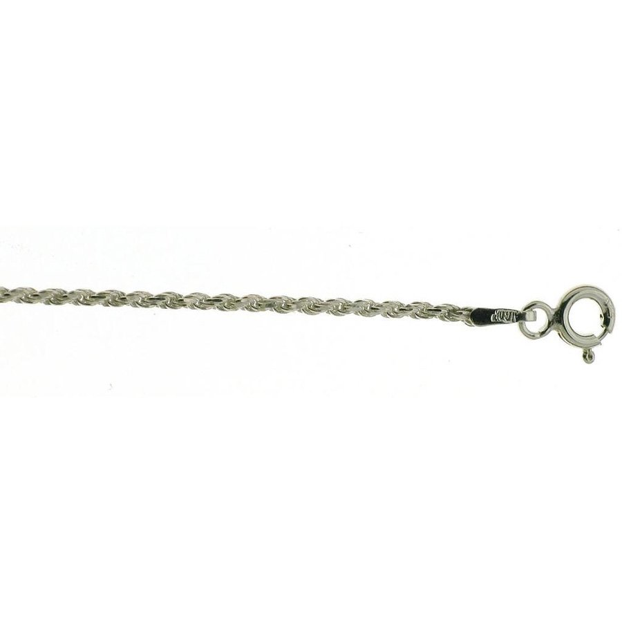 Sterling silver chain, model ‘Cordon’. Thickness 1,30 mm