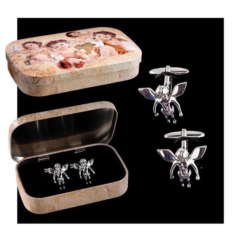 Angel shape cufflinks