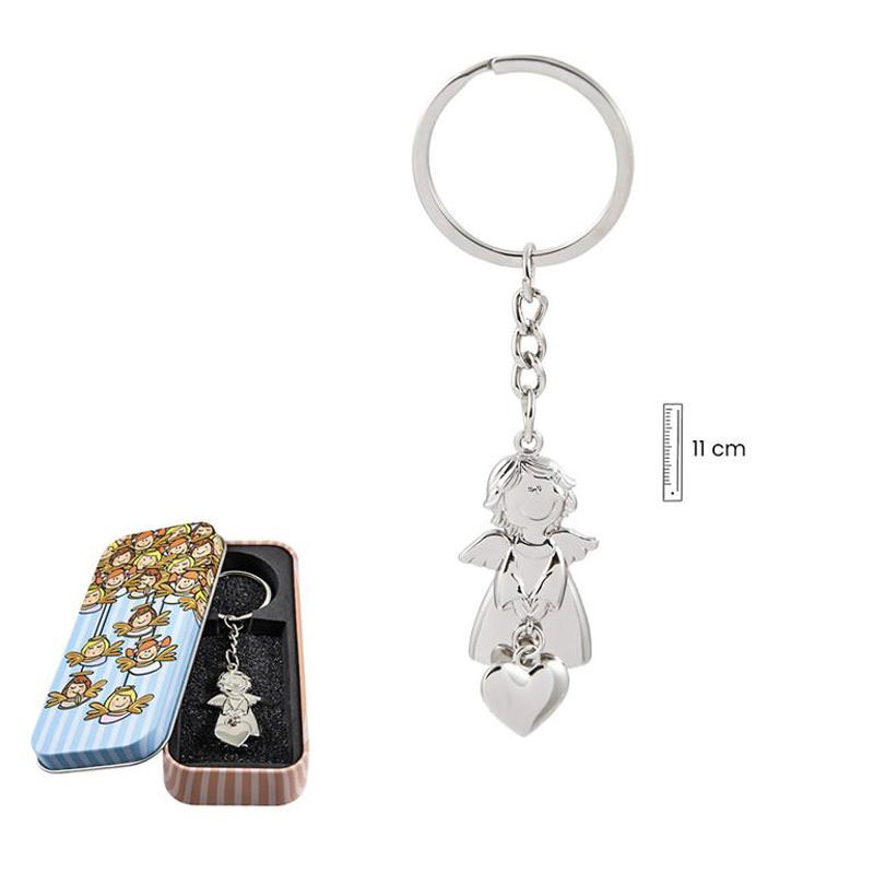 Keychain with angel