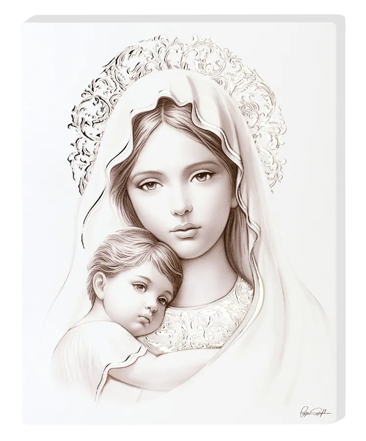 Painting of the Virgin and Child