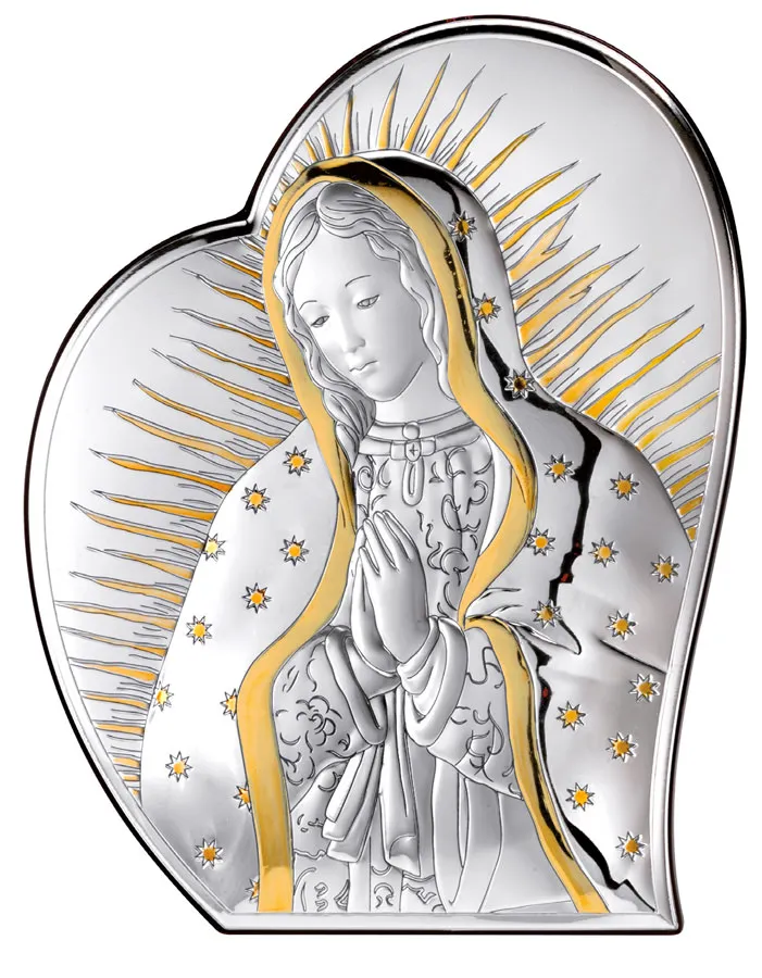 Our Lady of Guadalupe altarpiece. Bicolor