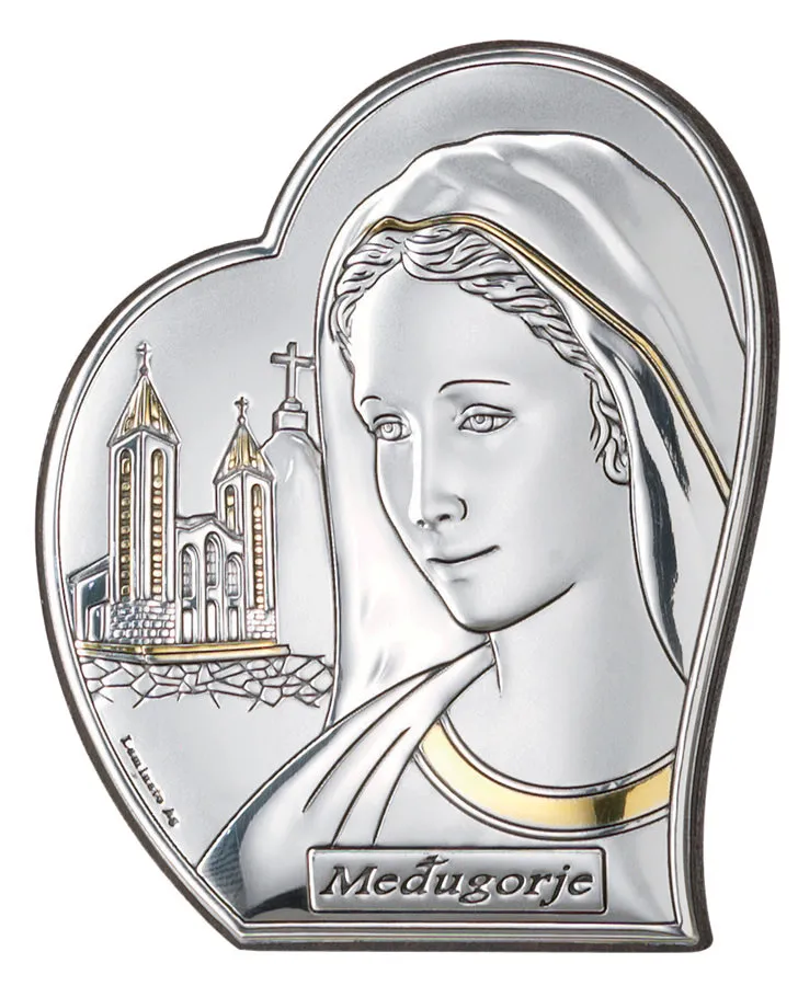 Our Lady of Medjugorje altarpiece. Bicolor