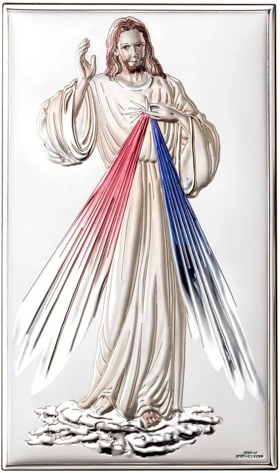 Retablo de Jesus de la Divina Misericordia. Color