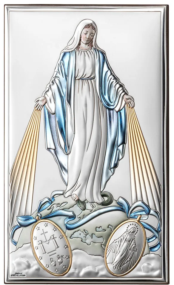 Retablo de la Virgen Milagrosa. Color