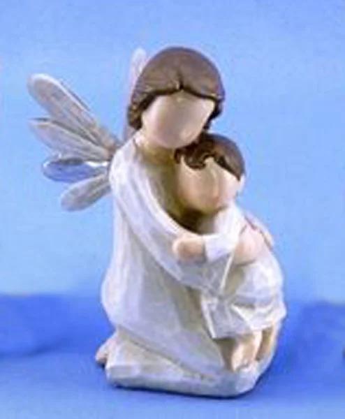 Angel de Guarda con niño
