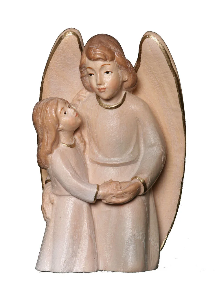 Guardian angel with girl